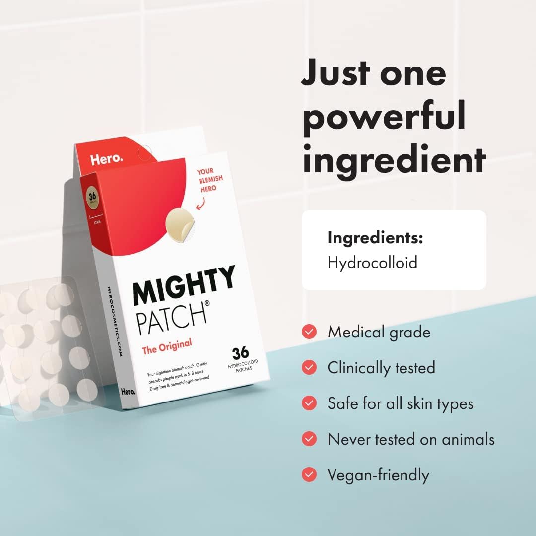 Mighty Patch Original for Acne Pimple – Review